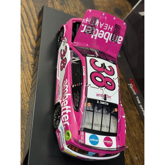 Zane Smith #38 Ambetter 2023 Pink Mustang 1:24 scale - 1 of 516 - Picture 9 of 14